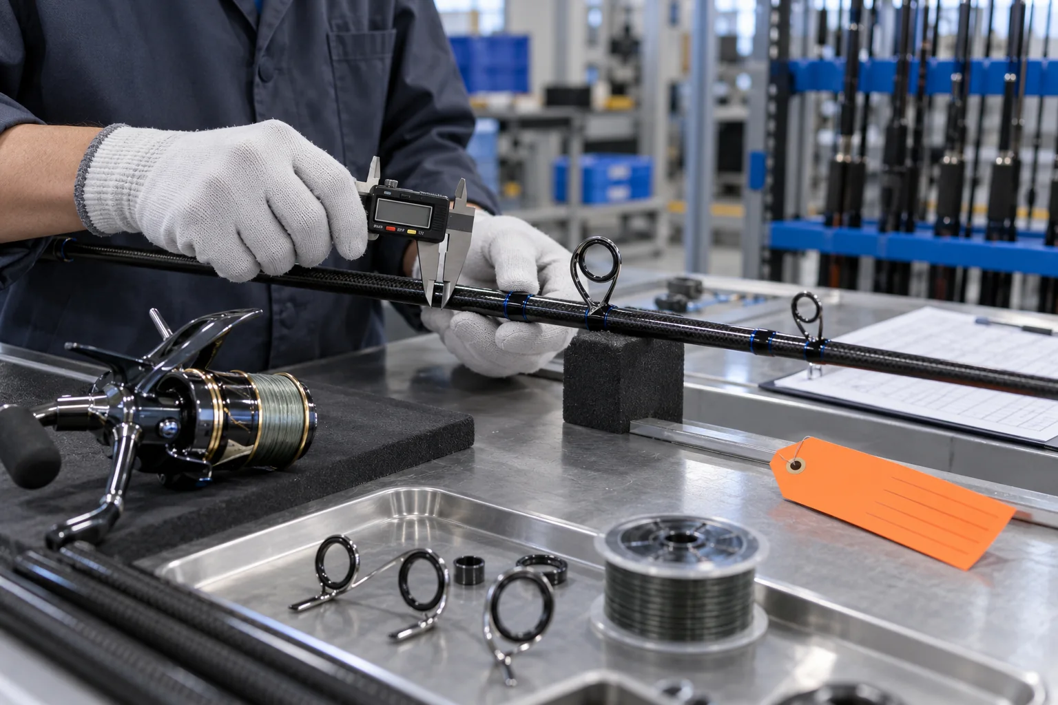 Jewelry product measurement and stone-setting inspection